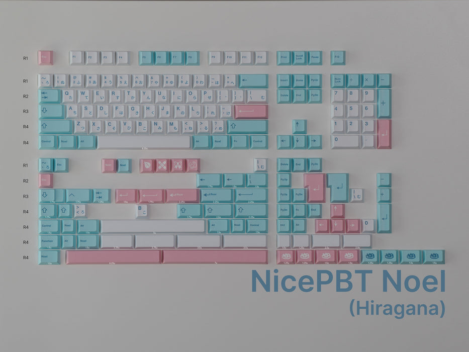 NicePBT Noel R3 Keycaps