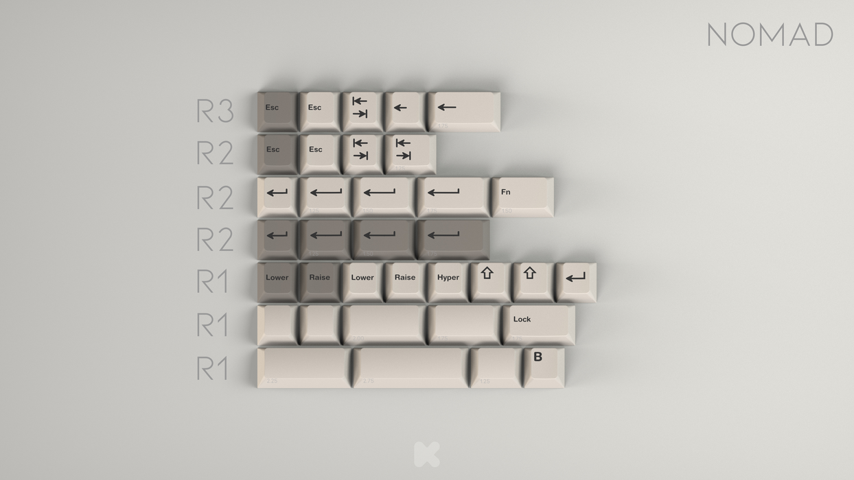 EPBT Ivory Keycaps