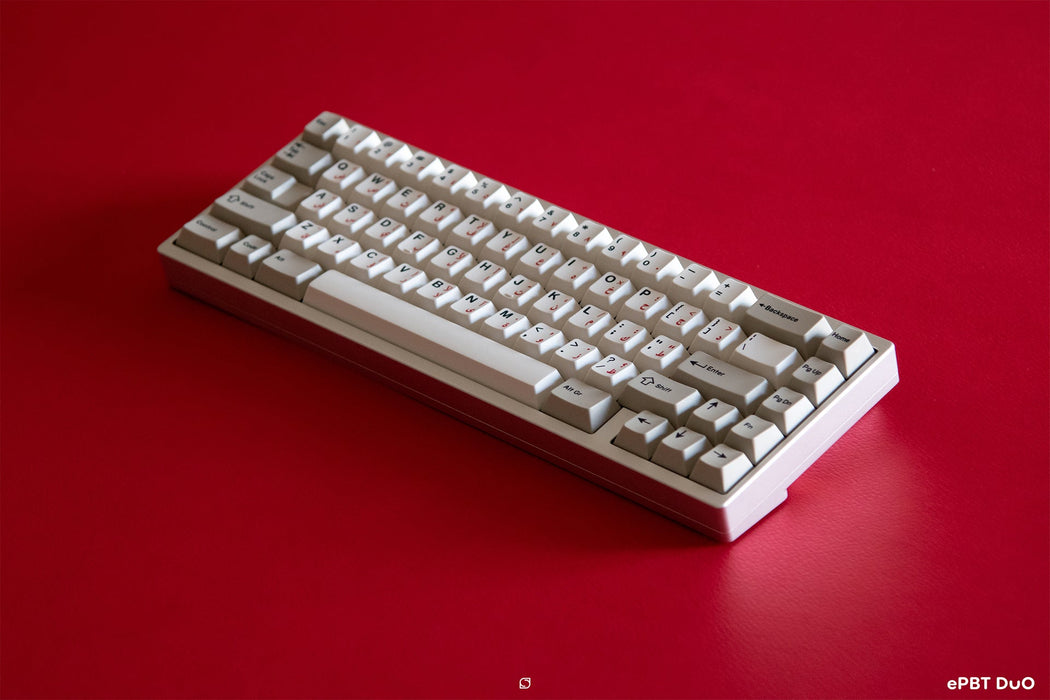 ePBT DuO Keycaps