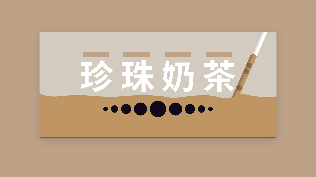 Deskmat - Boba Tea Series