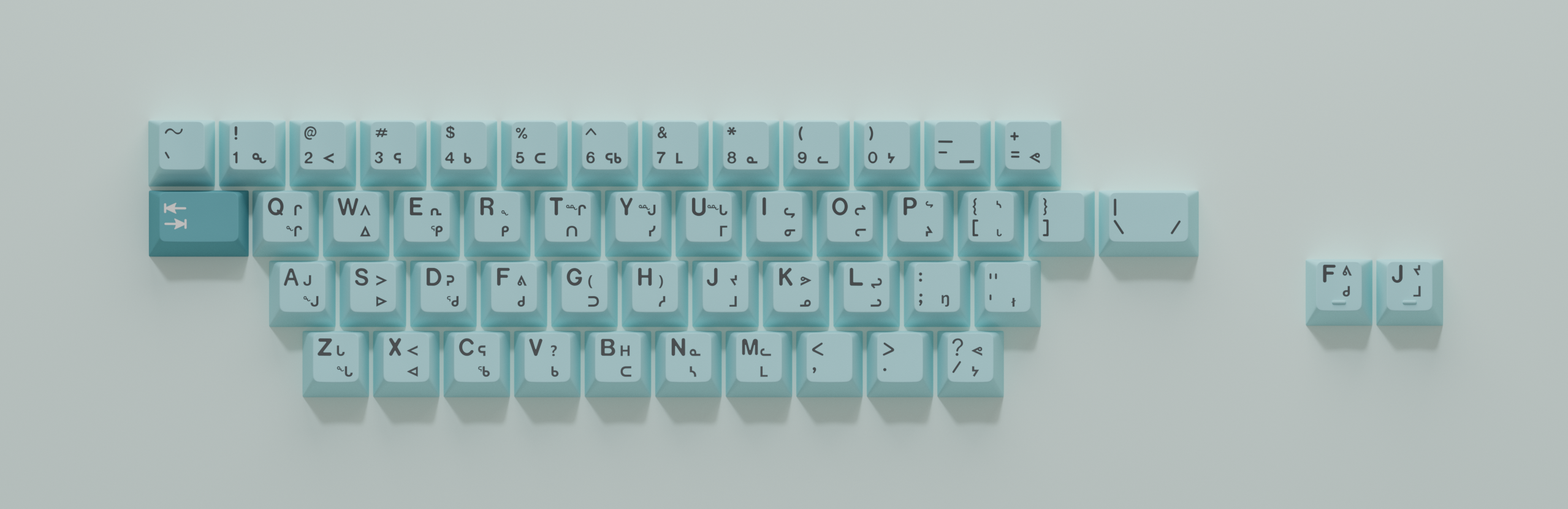 GMK CYL Iceberg Keycaps