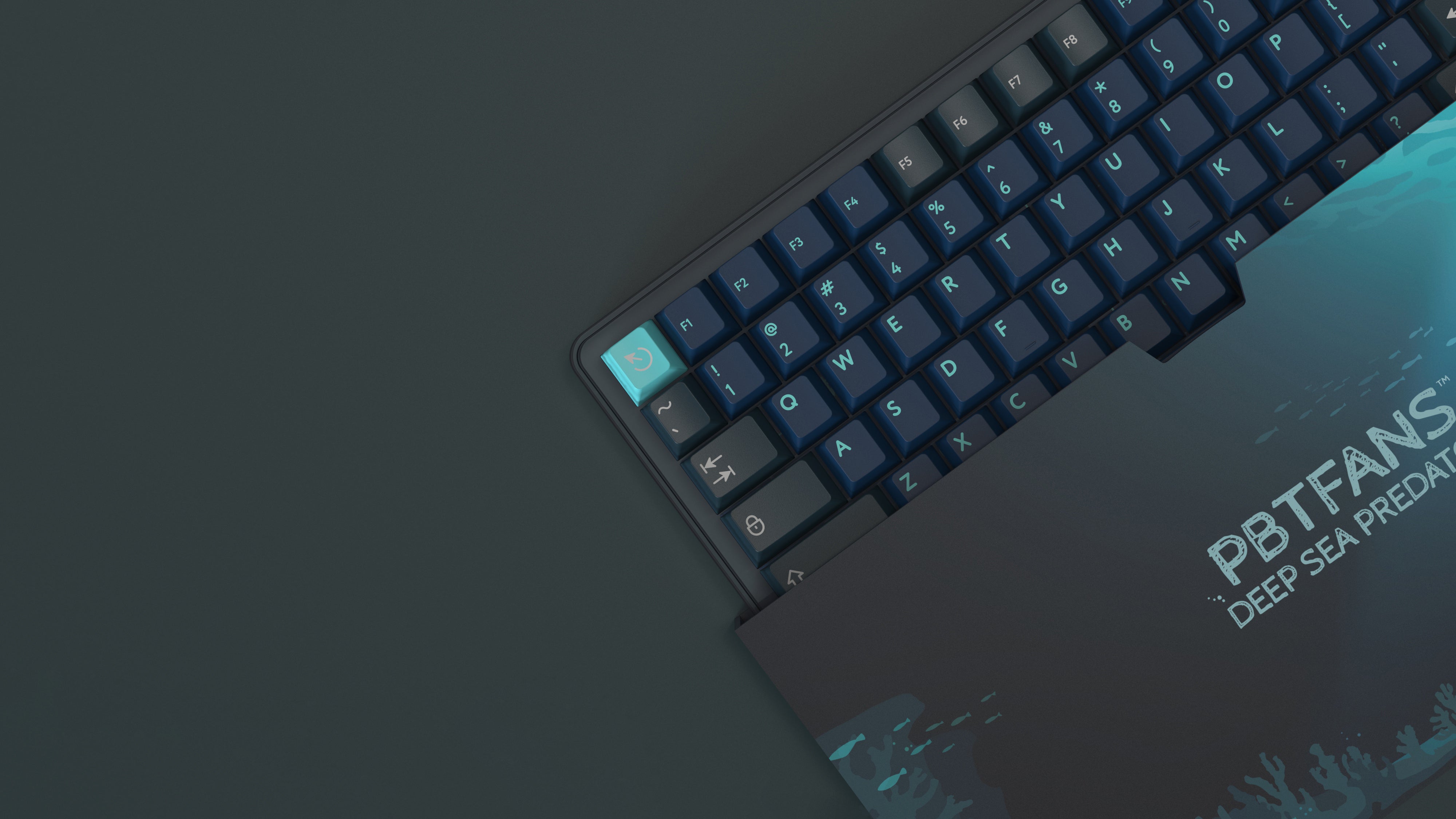 PBTFans Deep Sea Predator Keycaps