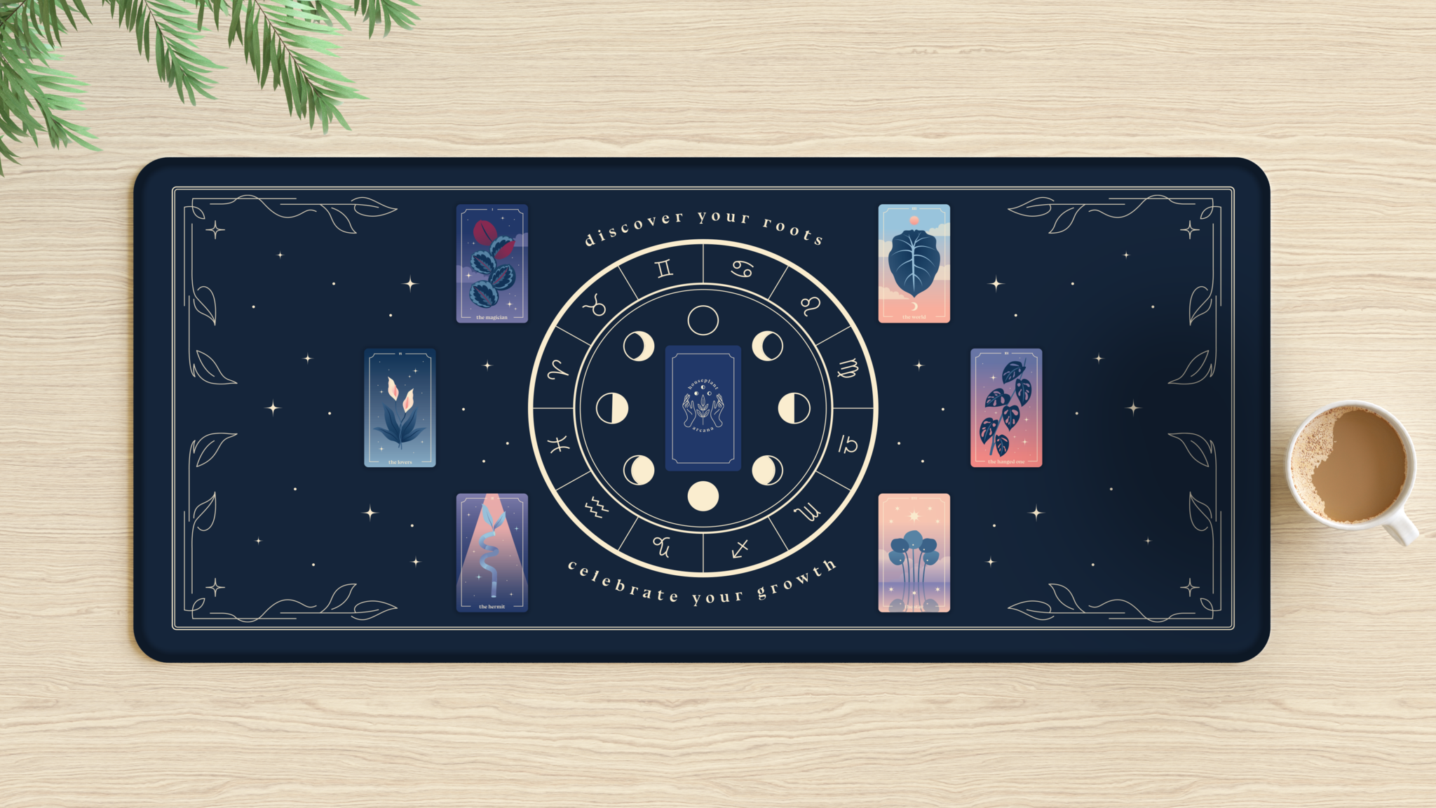 Deskmat - Artist x TKC- Plant Arcana