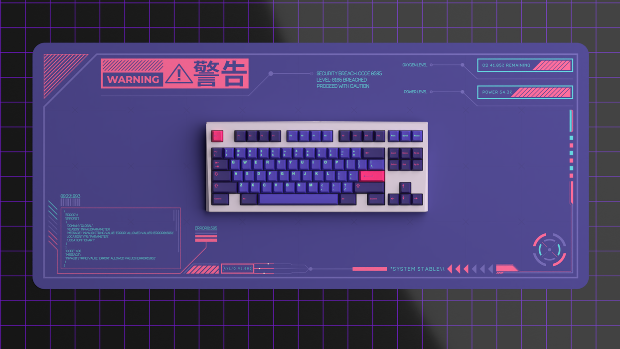 Deskmat - Cyber Cell [Group Buy]