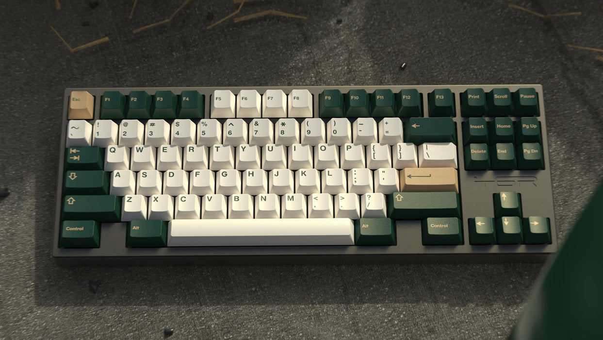 GMK British Racing Green Keycaps