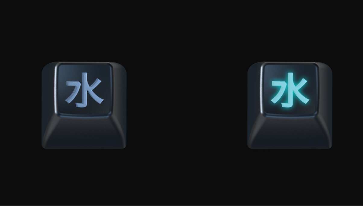 SA Mizu Keycaps