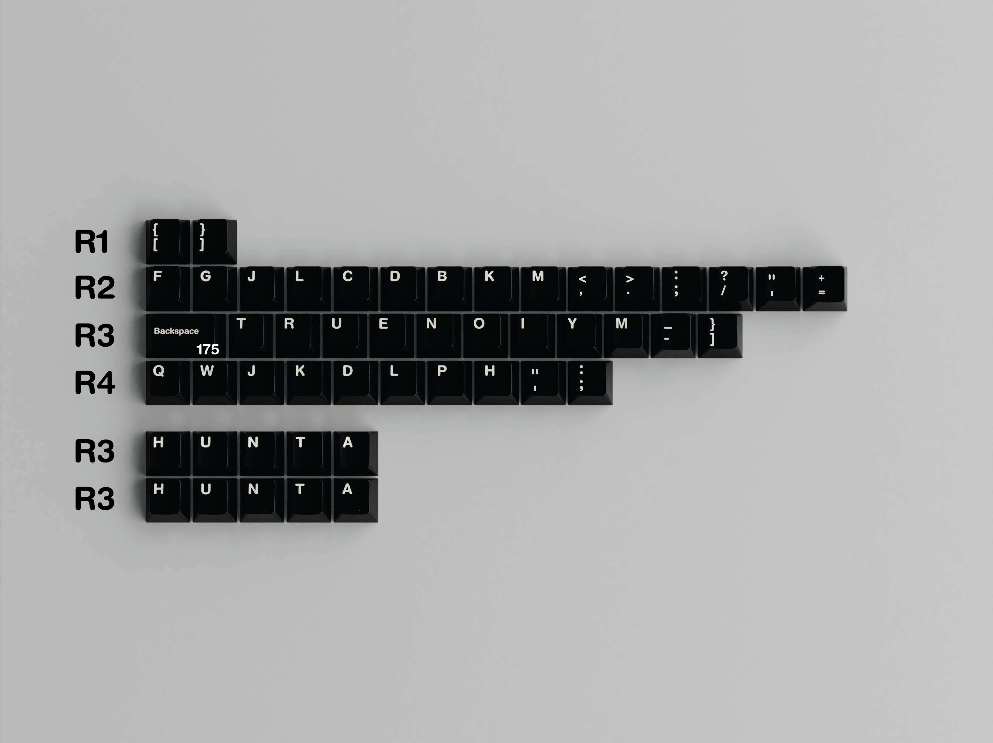 GMK WoB 40s+, Colevrak+ and R0/R5 Keycaps