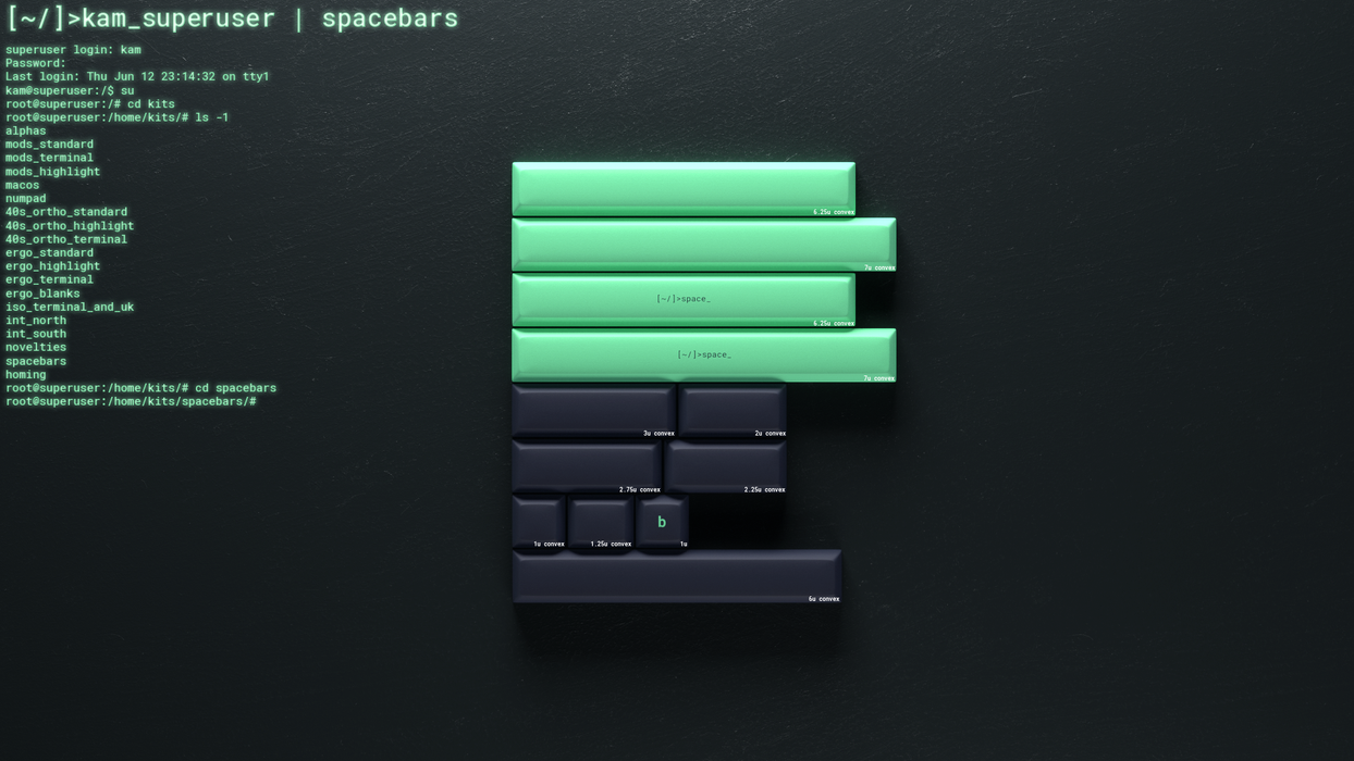 KAM Superuser Keycaps [Preorder]