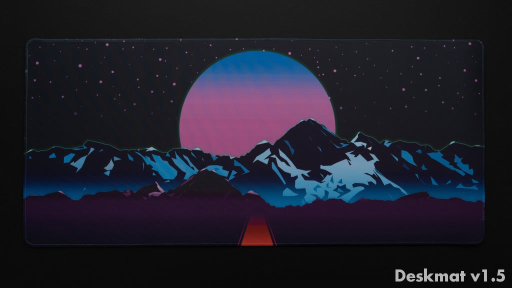 Deskmat - Synthwave Series v1.5