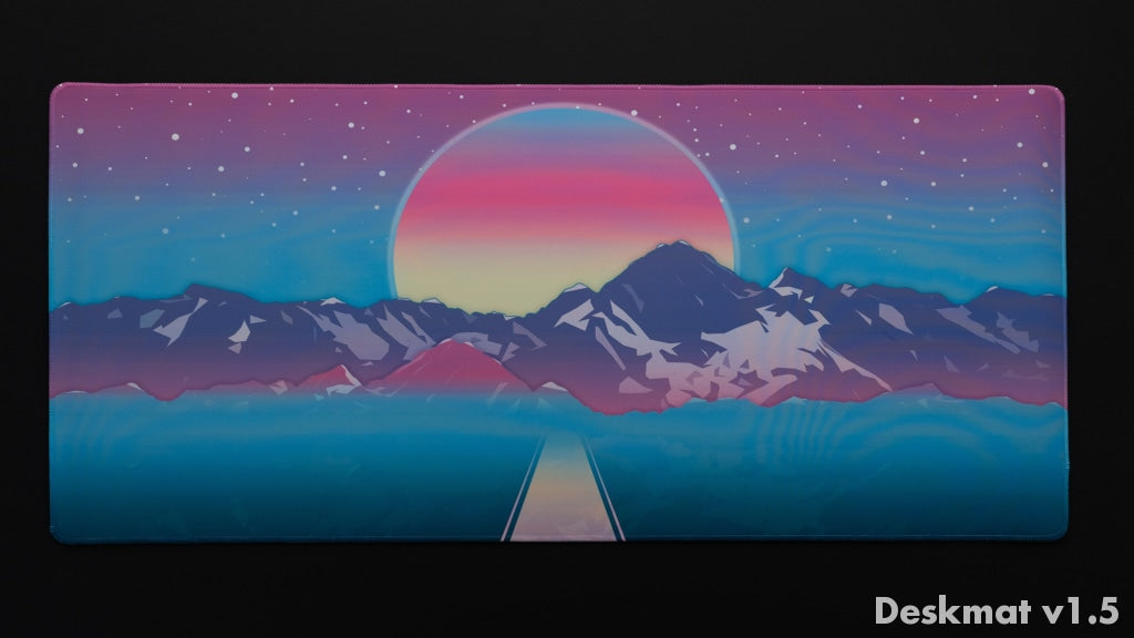 Deskmat - Synthwave Series v1.5