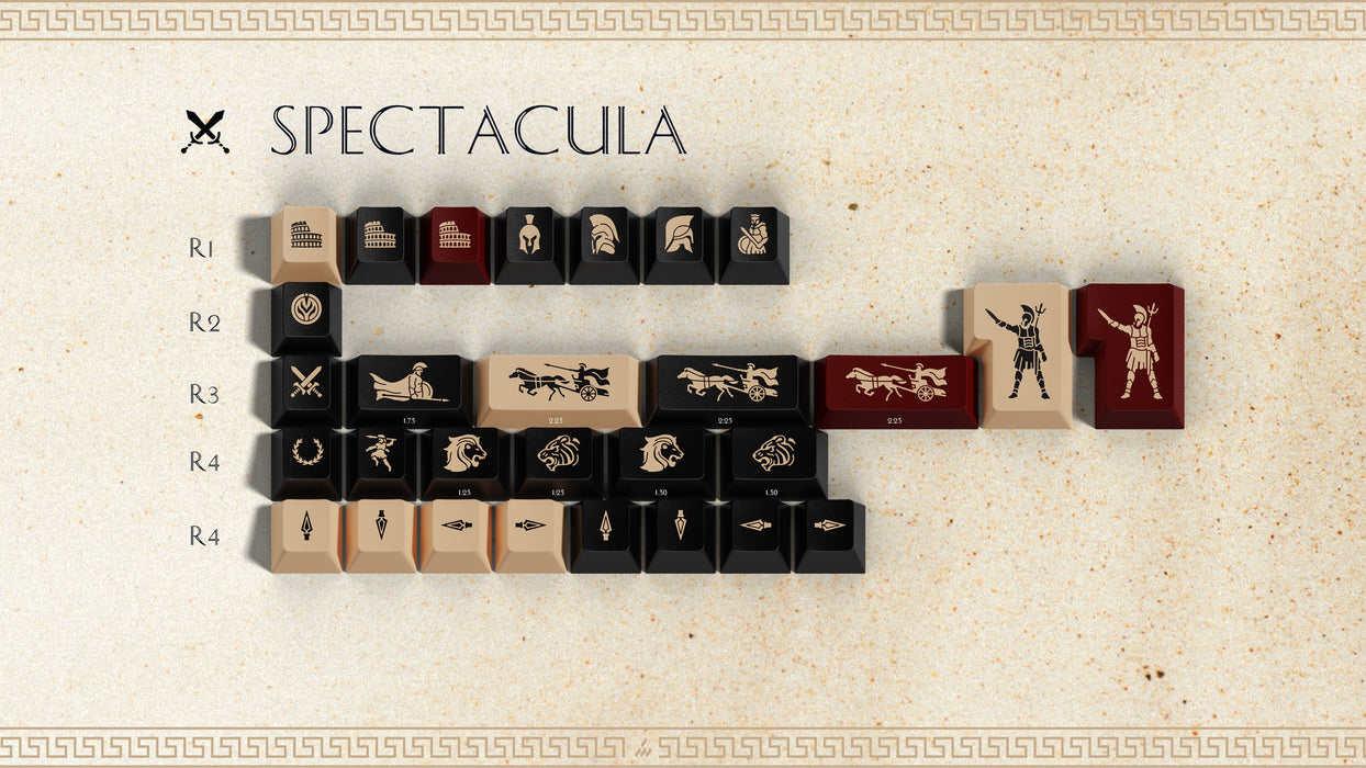GMK Gladiator Keycaps [Preorder]