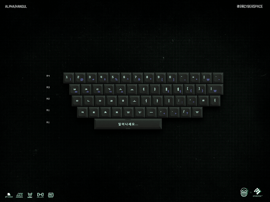 KAT Cyberspace Keycaps
