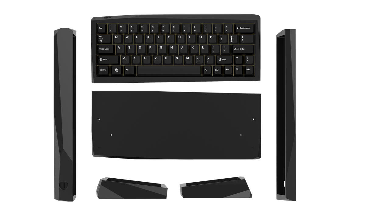 KBDFans Blade Aluminum 60% Keyboard Case