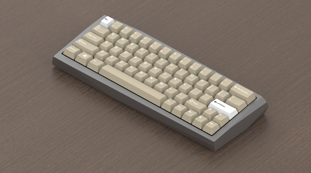 KBDFans Blade Aluminum 60% Keyboard Case