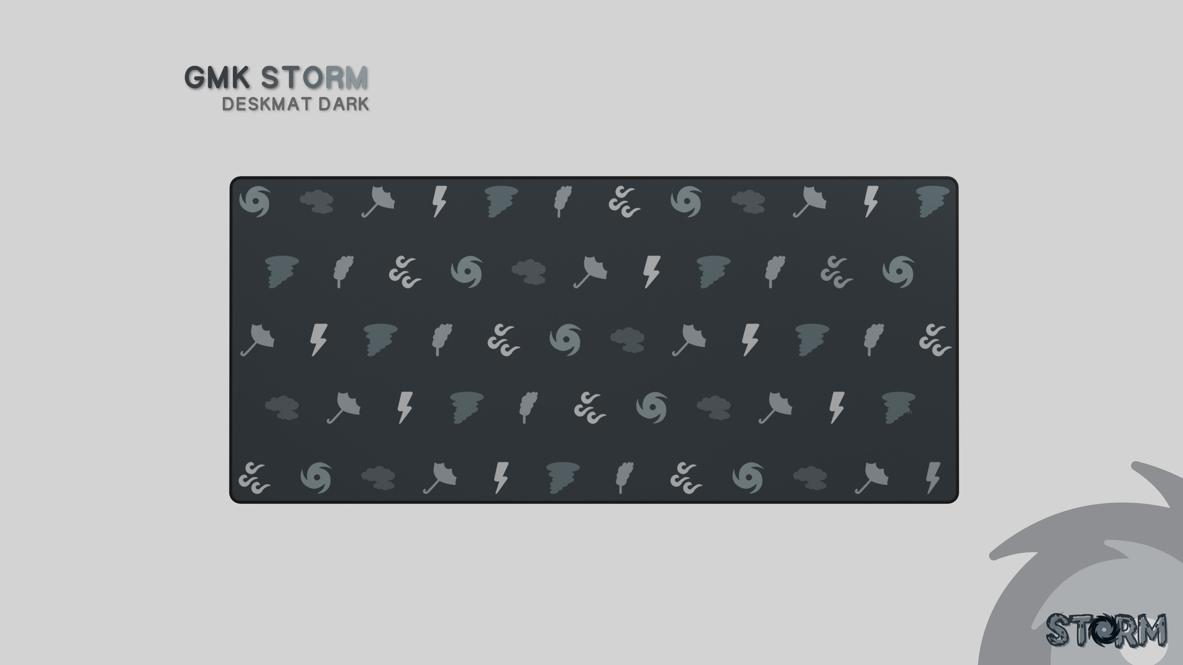 Deskmat - GMK Storm [Group Buy]