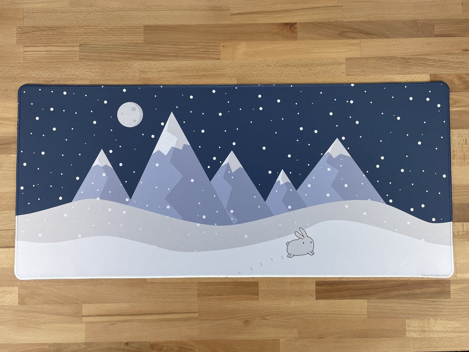 Deskmats - Winter Bunny