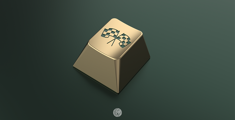 GMK British Racing Green Keycaps
